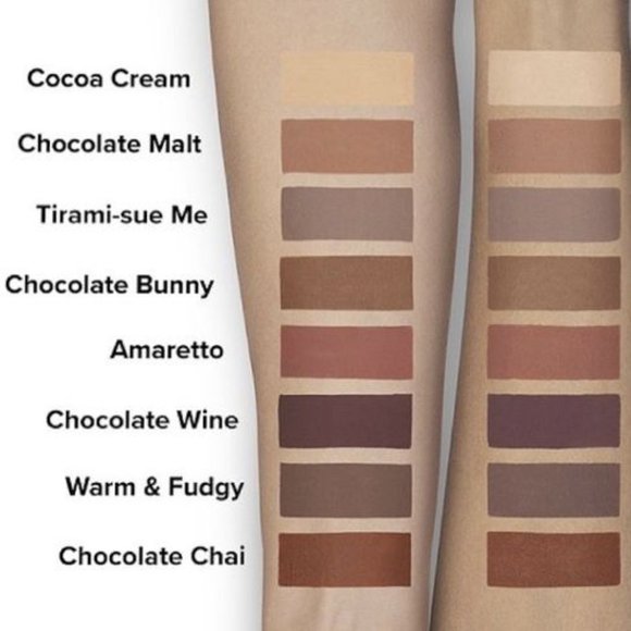 TOO FACED Chocolate Wine eye shadow NIB Melted Chocolate Matte - Picture 3 of 10